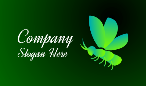 Logotipo de la Mosca Verde Flotante