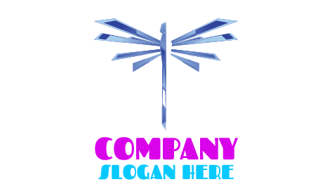 Multi-winged Dragonfly Logo