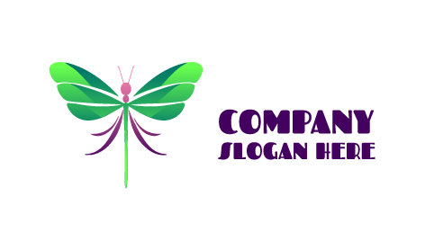 Logotipo De Mosca Brillante Persistente