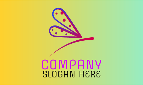 Pink Dragonfly Logo