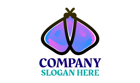 Purple Winged Fly Logo