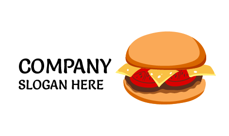 Logo Per Hamburger Cheese Slice
