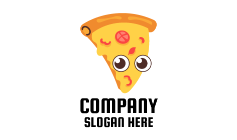 Logotipo De Comida De Pizza De Queijo