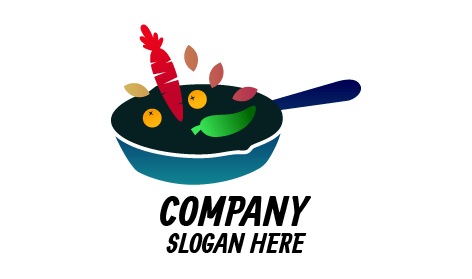 Logo Für Köstliche Gemüsepfanne