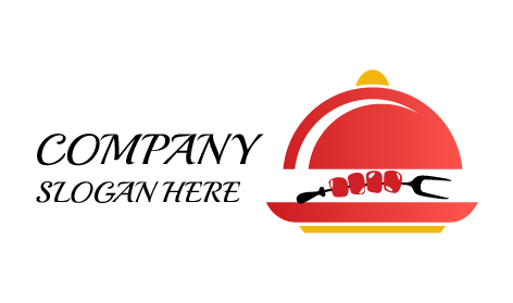 Logotipo De Comida De Churrasco Suculento