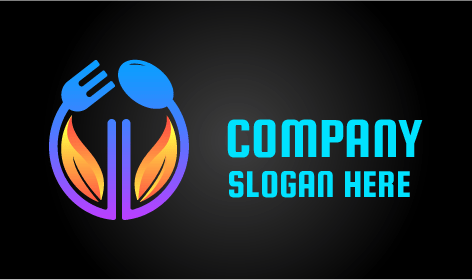 Logótipo De Ingredientes Alimentares Naturais