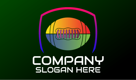 Logo De Tournoi De Football Passionnant