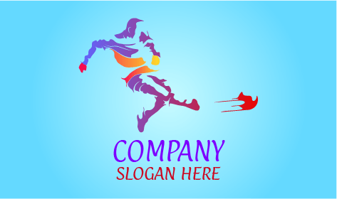 Logo Pemain Sepak Bola Yang Menakjubkan