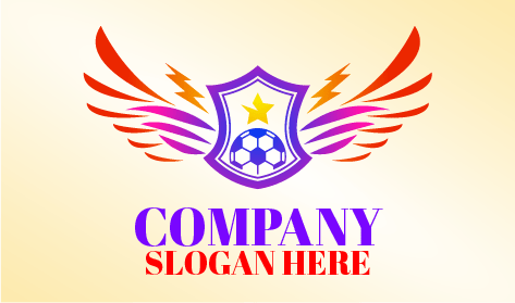 Logo De Football De Victoire