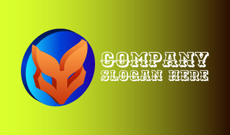 Logotipo De Pedra De Raposa Esculpida