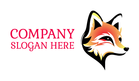 Logotipo Da Raposa Mística Etérea