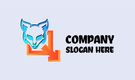 Logo Des Wütenden Fuchses