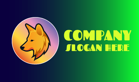 Logotipo Da Raposa Marrom Melancólica