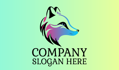 Logotipo De Raposa Caprichosa Pastel