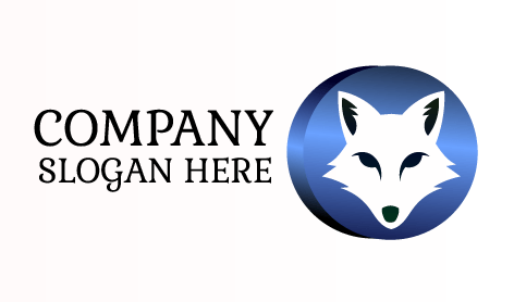 Rosa-Lila Fuchs-Logo