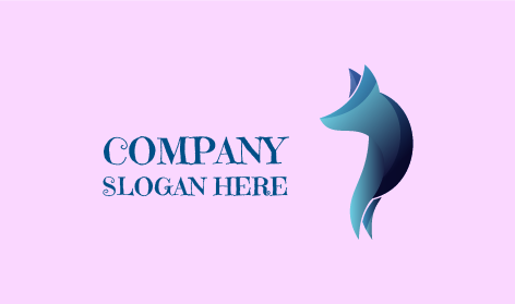 Logotipo Refinado Da Raposa Rosa