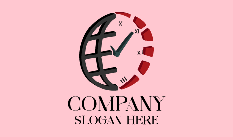 Logo Für Globales Uhrgerät
