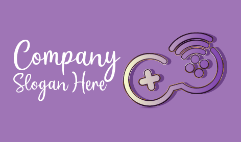 Logótipo Metálico Do Gamepad