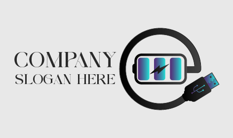 Logotipo Del Dispositivo De Carga Volt