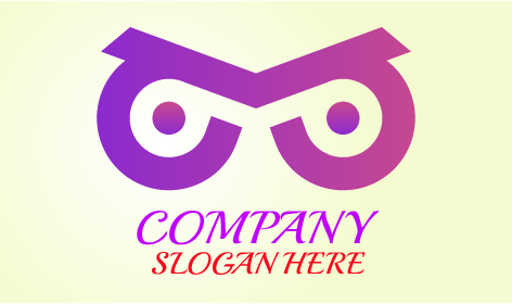 Angry Eyes Glasses Logo