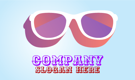 Baby Pink Sunglasses Logo