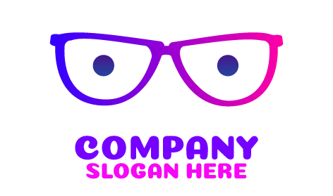 Modern Eyewear Glasses Logo