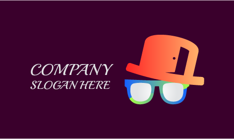 Logo Chapeau Orange Lunettes
