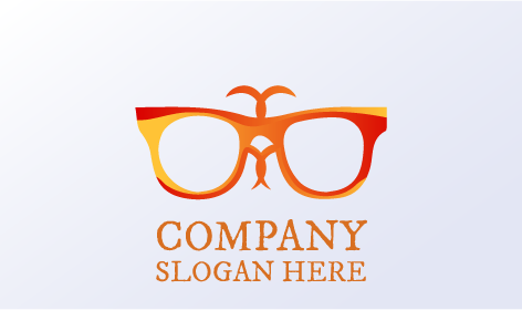 Sunset Colored Glasses Logo