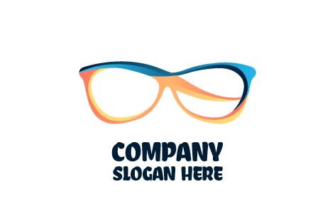 Two Color Glasses Logo
