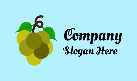 Logotipo De Uvas Verdes Birmanas