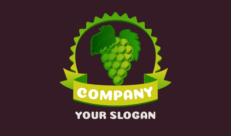 Rich Ripened Grapes Logo