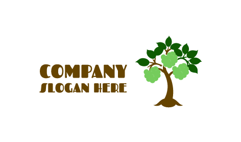 Logo Anggrek Anggur Yang Menggoda