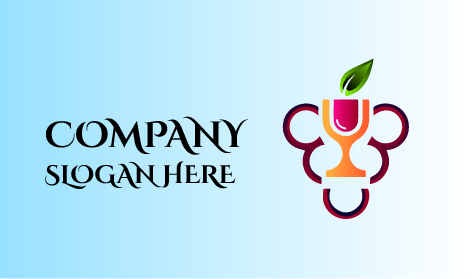 Logotipo De Jugo De Uva Delicioso