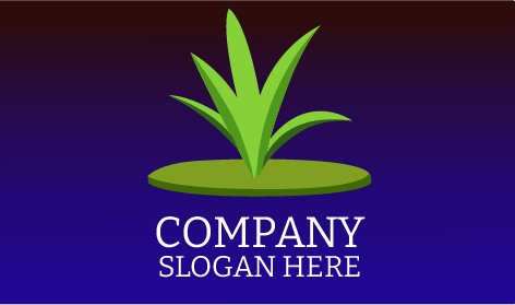 Logotipo de Hierba Verde