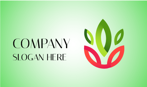 Logotipo De Vegetación Frondosa Y Hueca