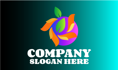 Logotipo De Vegetación Leaf Whirlwin