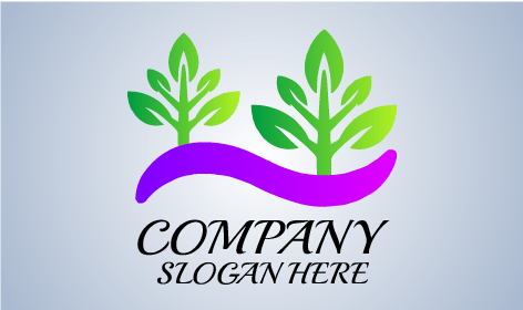 Purple Land Greenery Logosu