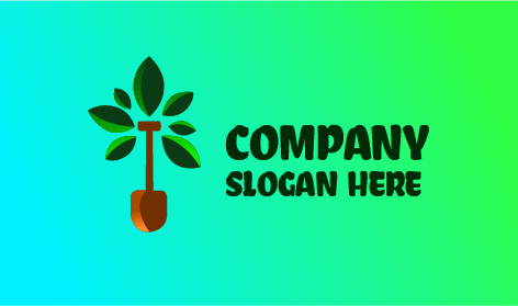 Logotipo De Vegetación De Árbol de Pala