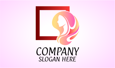 Logo Penata Rambut Diva Yang Cantik