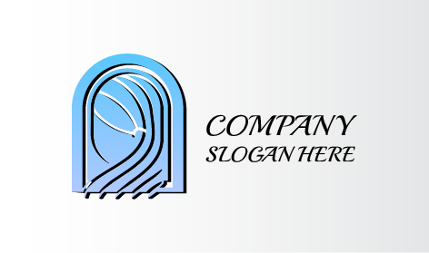 Splendido Logo Da Parrucchiere Con Specchio