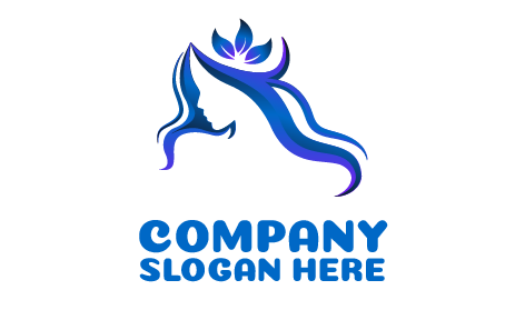 Logo De Peluqueria Princesa Azul