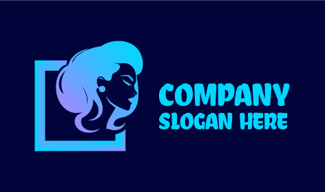 Logo Classico Da Parrucchiere Blowout