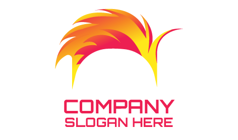 Logotipo De Peluquería De Cortes Creativos