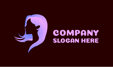 Elegante Logotipo De Peluquería De Belleza