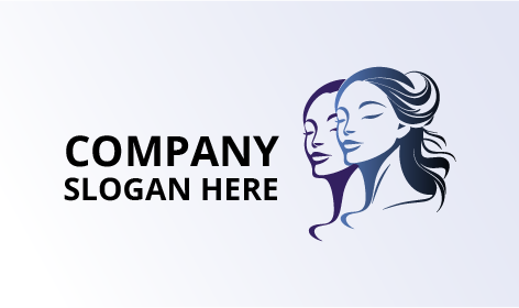 Lujoso y Sereno Logotipo De Peluquería