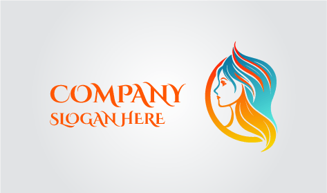 Logo Parrucchiere Orange Highlights