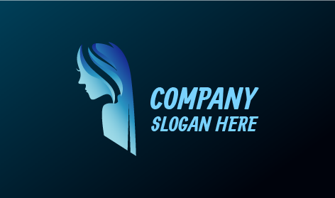 Logotipo De Peluquería De Estilo Simple