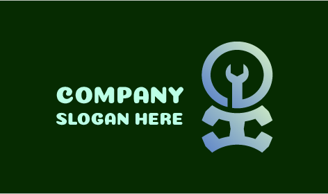 Logotipo De Faz-Tudo De Chave Ajustável