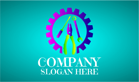 Alicate Verde Pega Logotipo De Faz-Tudo