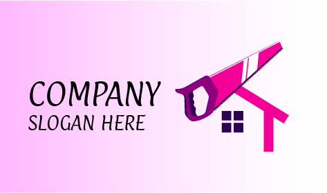 Logotipo De Faz-Tudo Com Serra Manual